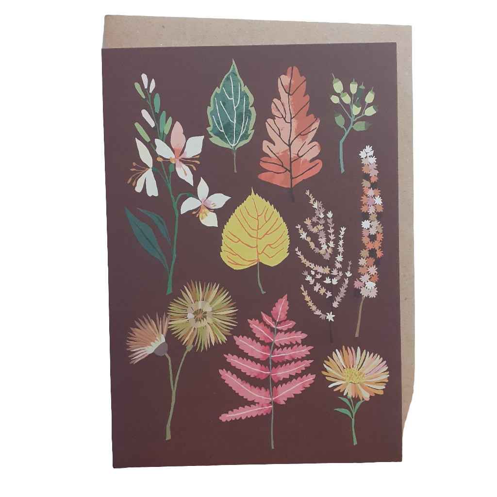 Autumn Begins Greeting Card - Brie Harrison