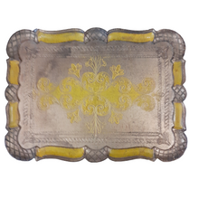 Load image into Gallery viewer, Vintage Painted Tray

