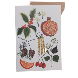 December Study Greeting Card - Brie Harrison