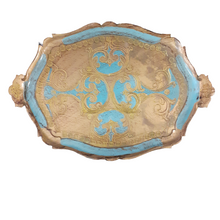 Load image into Gallery viewer, Vintage Painted Tray
