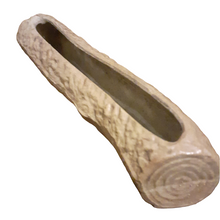 Load image into Gallery viewer, Vintage Hillstonia Stoneware Log Vase Bulb Planter
