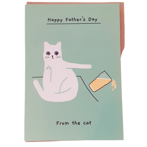 Happy Father's Day (Ken the Cat Spills the Pint)
