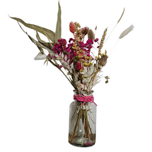 Load image into Gallery viewer, Dried Flower Bottle Bouquet
