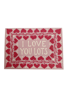 I Love You Lots Card - Cambridge Imprint