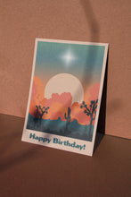 Load image into Gallery viewer, Happy Birthday Sunset Card
