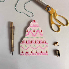 Load image into Gallery viewer, Birthday &amp; Wedding Cake Card
