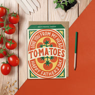 Tomato |  Father's Day Vintage Seed Packet Greeting Card