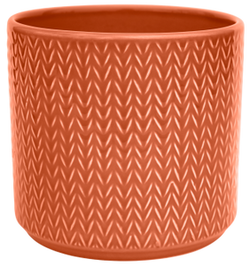 Ivyline - Chevron Sienna Planter