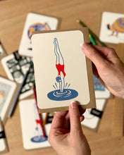 Load image into Gallery viewer, Diver Greetings Card
