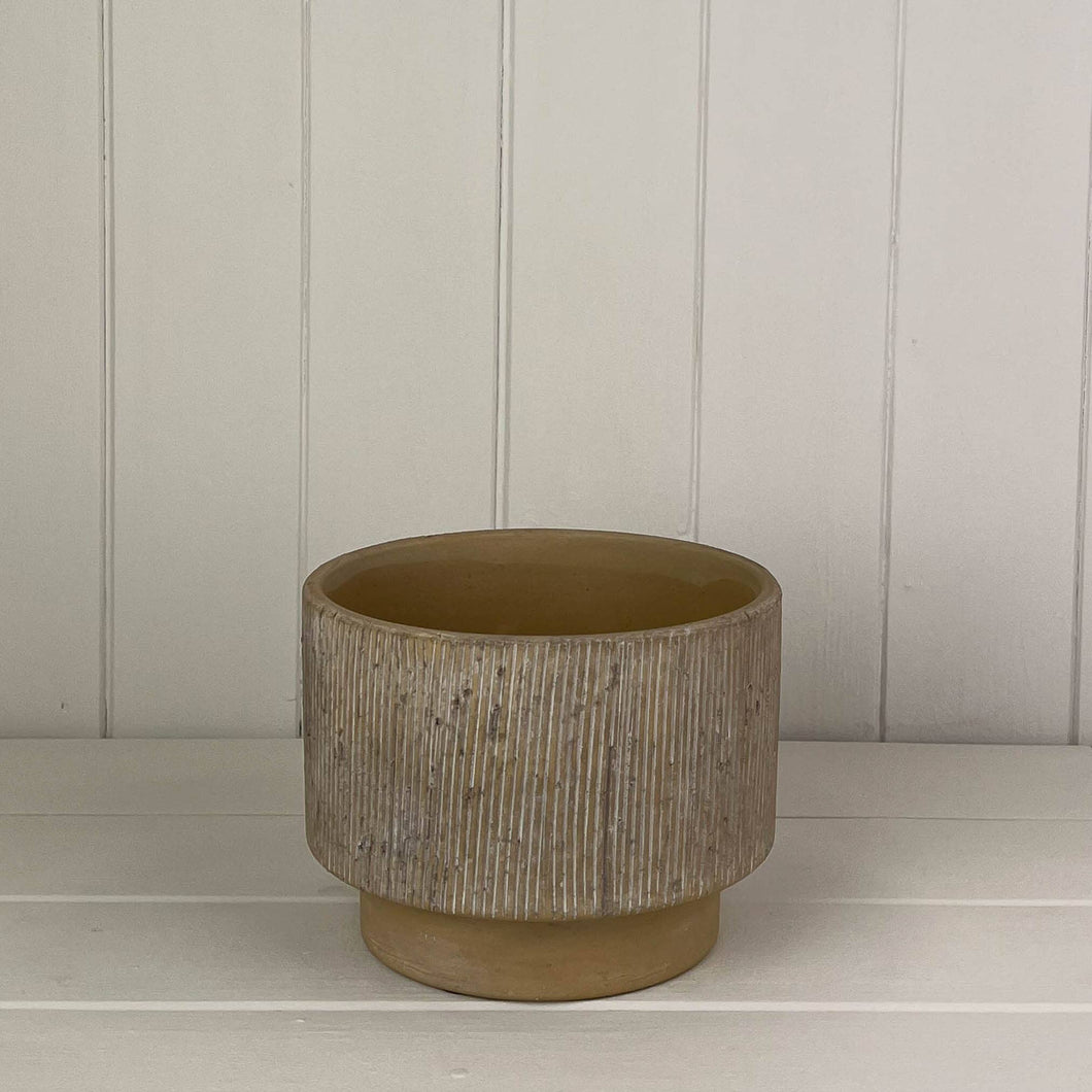 Pebble Stone Pot - 16.5cm