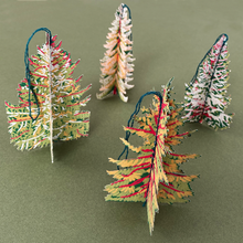 Load image into Gallery viewer, Forest Paper Ornaments
