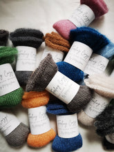 Load image into Gallery viewer, Mohaire &amp; Silk Fingerless Hand Warmers
