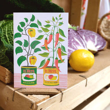 Load image into Gallery viewer, Chilli Peppers - Everyday Greetings Card
