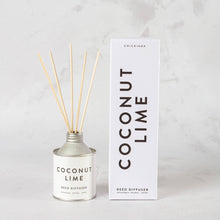 Load image into Gallery viewer, Coconut Lime Conscious Reed Diffuser
