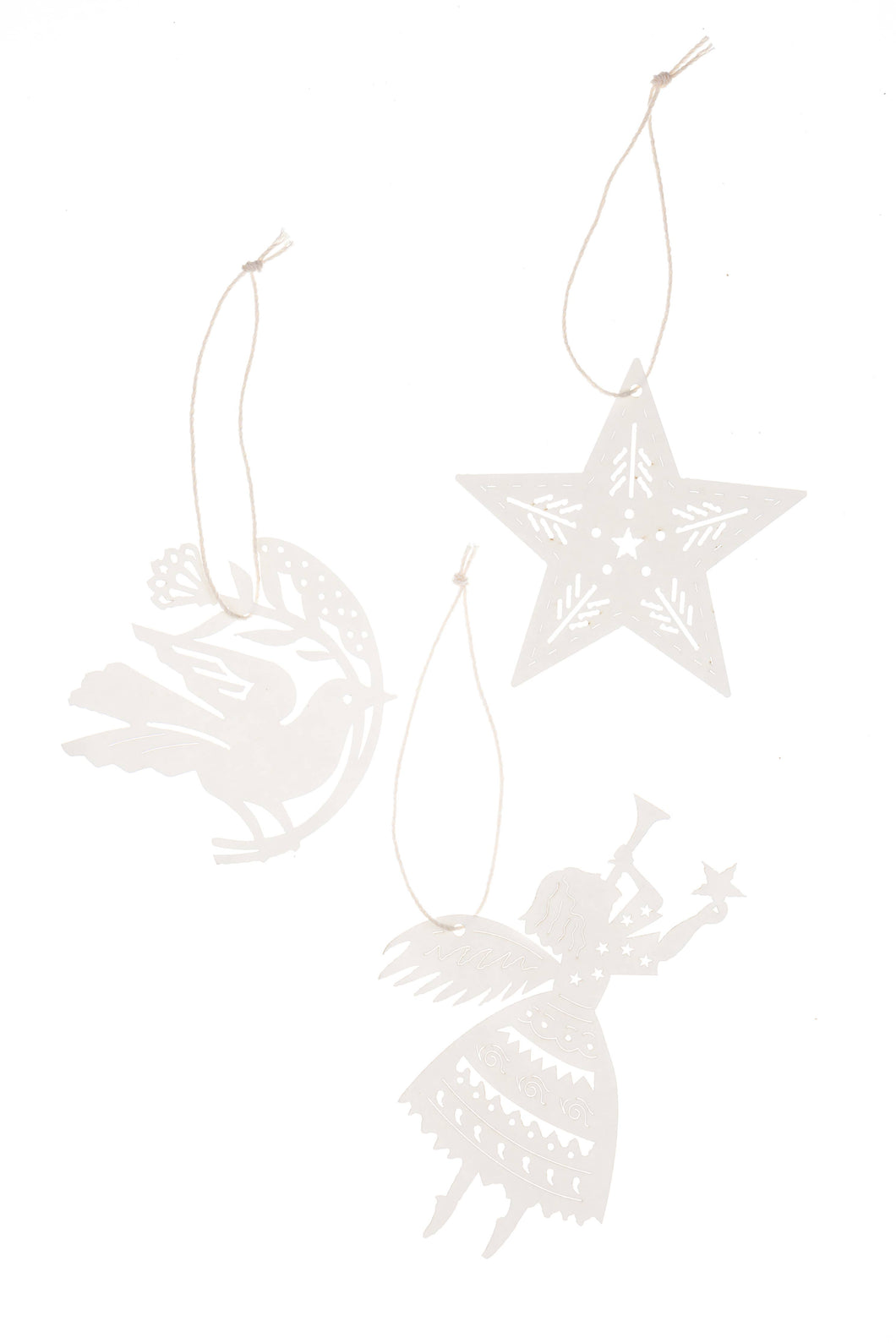 Christmas Cut Out Decorations - 18 Piece