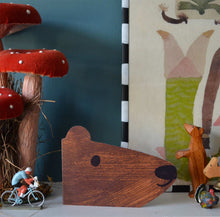 Load image into Gallery viewer, Brown Bear Shaped Greeting Card
