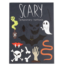 Load image into Gallery viewer, Temporary Tattoos - Scary
