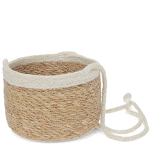 Load image into Gallery viewer, Hanging Seagrass Basket - Natural
