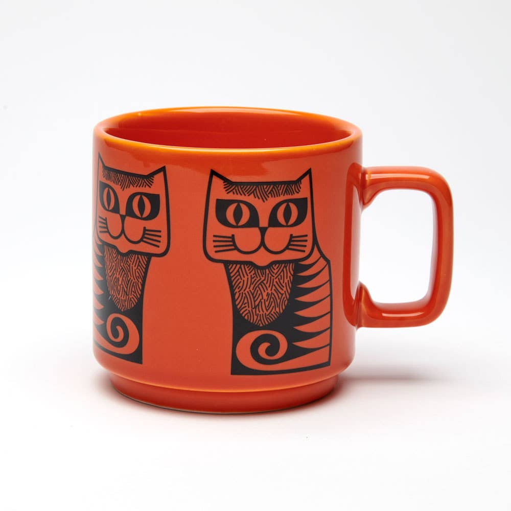 Magpie x Hornsea Mug Cat Orange