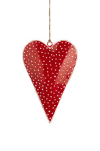 Load image into Gallery viewer, Red Heart with Dots
