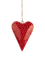 Load image into Gallery viewer, Red Heart with Dots
