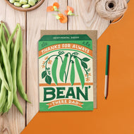 Beans |  Father's Day Vintage Seed Packet Greeting Card