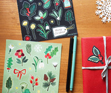 Load image into Gallery viewer, Christmas Stickers By Brie Harrison
