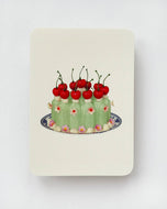Chartreuse Cream Blancmange Card