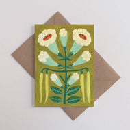 Whimsical Flowers -  Everyday Greetings Card