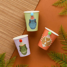 Load image into Gallery viewer, Dinosaur Paper Cups - Pack of 6
