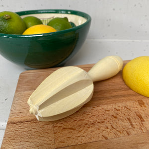 Handmade Wooden Lemon Reamer