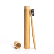 Bamboo Toothbrush Case