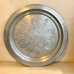 Aluminium Tray, Hand Embossed - 55-50cm