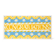 Long Card Congratulations - Cambridge Imprint