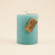 St. Eval - Pillar Candle - Sea Moss and Driftwood
