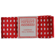 Red Bean Tea Towel - Cambridge Imprint