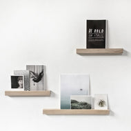 Groovy Magnets - Magnetic Oak Shelf