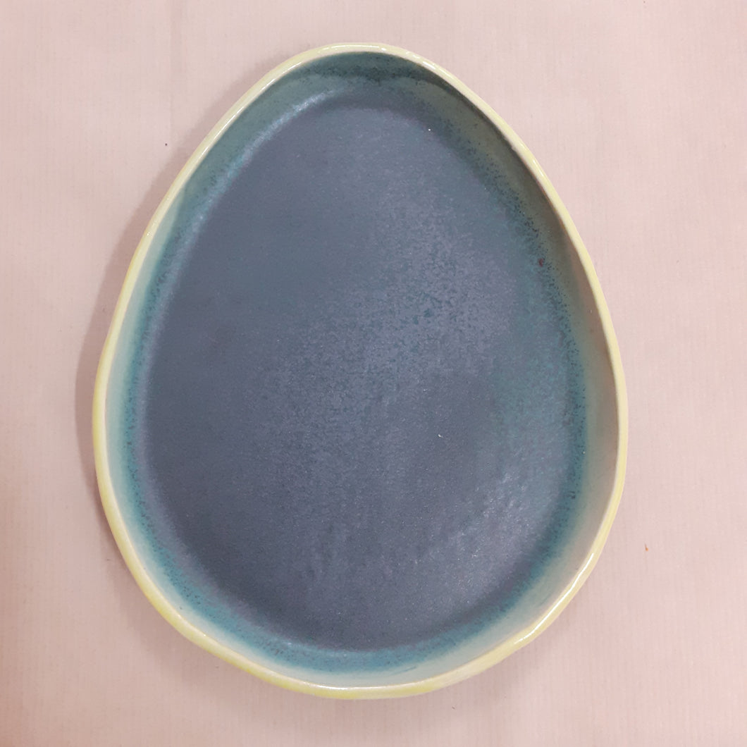 Tear Shaped Dish by Accidental Potter