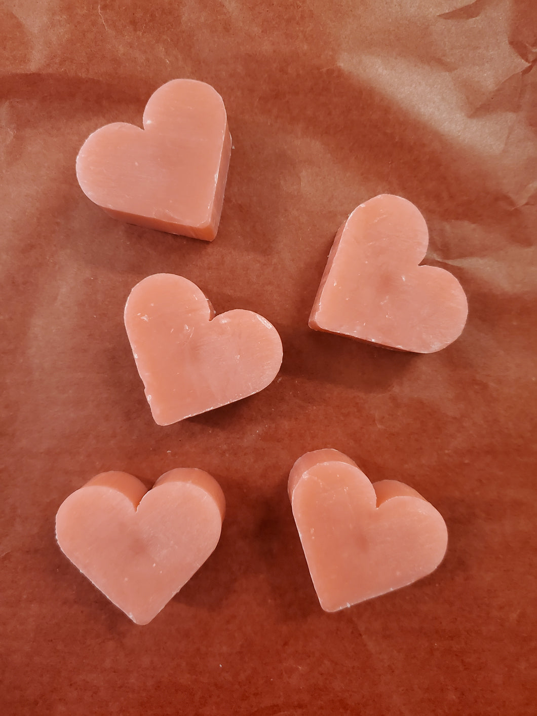 Mini Heart Shaped Soap - Wild Rose