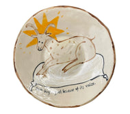 Sarah Odedina “Large Goat” Bowl