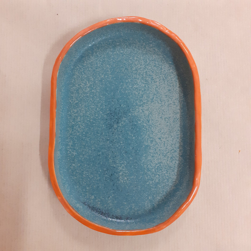 Small Oval Dish by Accidental Potter