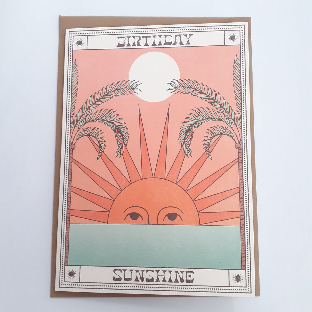 Birthday Sunshine Card
