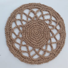 Load image into Gallery viewer, Knitted Jute Doilies By @KittyMacmade
