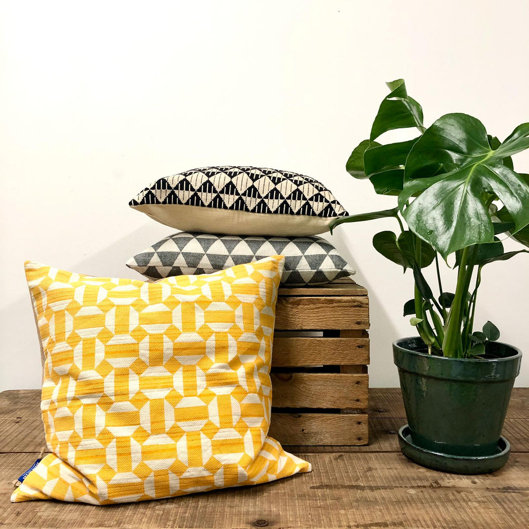 Screen Printed Cushion Cover - Geometric