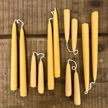 Load image into Gallery viewer, Hand Dipped Beeswax Candle -Tall Pair
