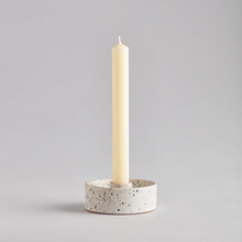 Load image into Gallery viewer, Speckled Ceramic Candle Holder
