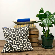 Load image into Gallery viewer, Screen Printed Cushion Cover - Geometric
