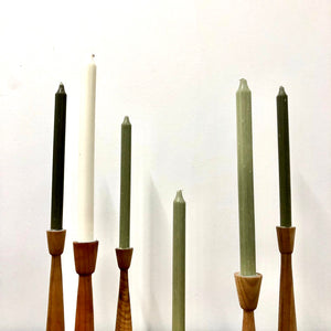 Danish Design - Wood Candle Holder