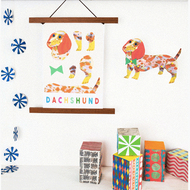 Cut Out and Make Puppet - Dachshund