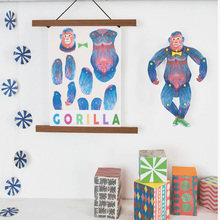 Load image into Gallery viewer, Cut Out and Make Puppet - Gorilla
